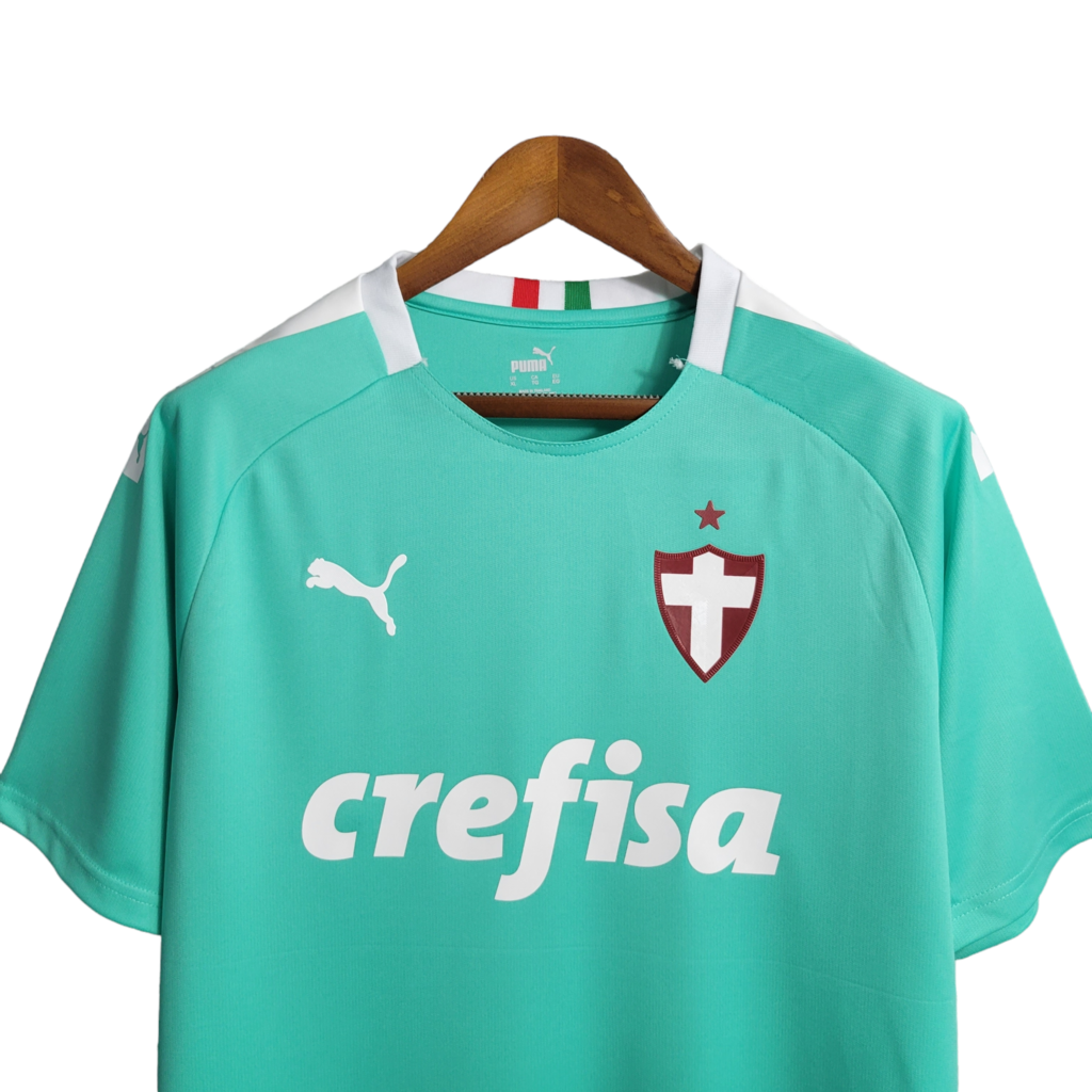 Camisa Palmeiras III 2019/2020 - Retrô - Verde Tricoline