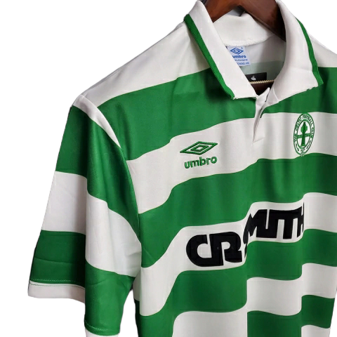 Camisa Celtic 1987/1989 - Retrô Umbro - Verde e Branca