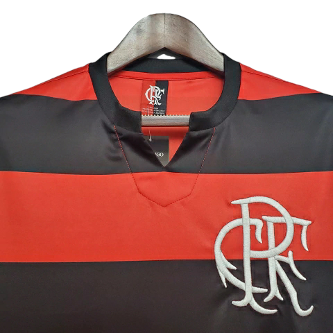 Camisa Flamengo 1978/1979 - Retrô - Vermelha e Preta