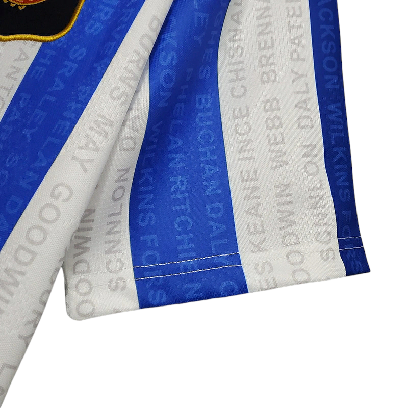 Camisa Manchester United 1994/1996 - Retrô Umbro - Azul e Branca