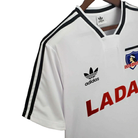 Camisa Colo Colo 1991 - Retrô Adidas - Branca