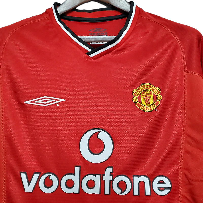 Camisa Manchester United 2000/2001 - Retrô Umbro - Vermelha