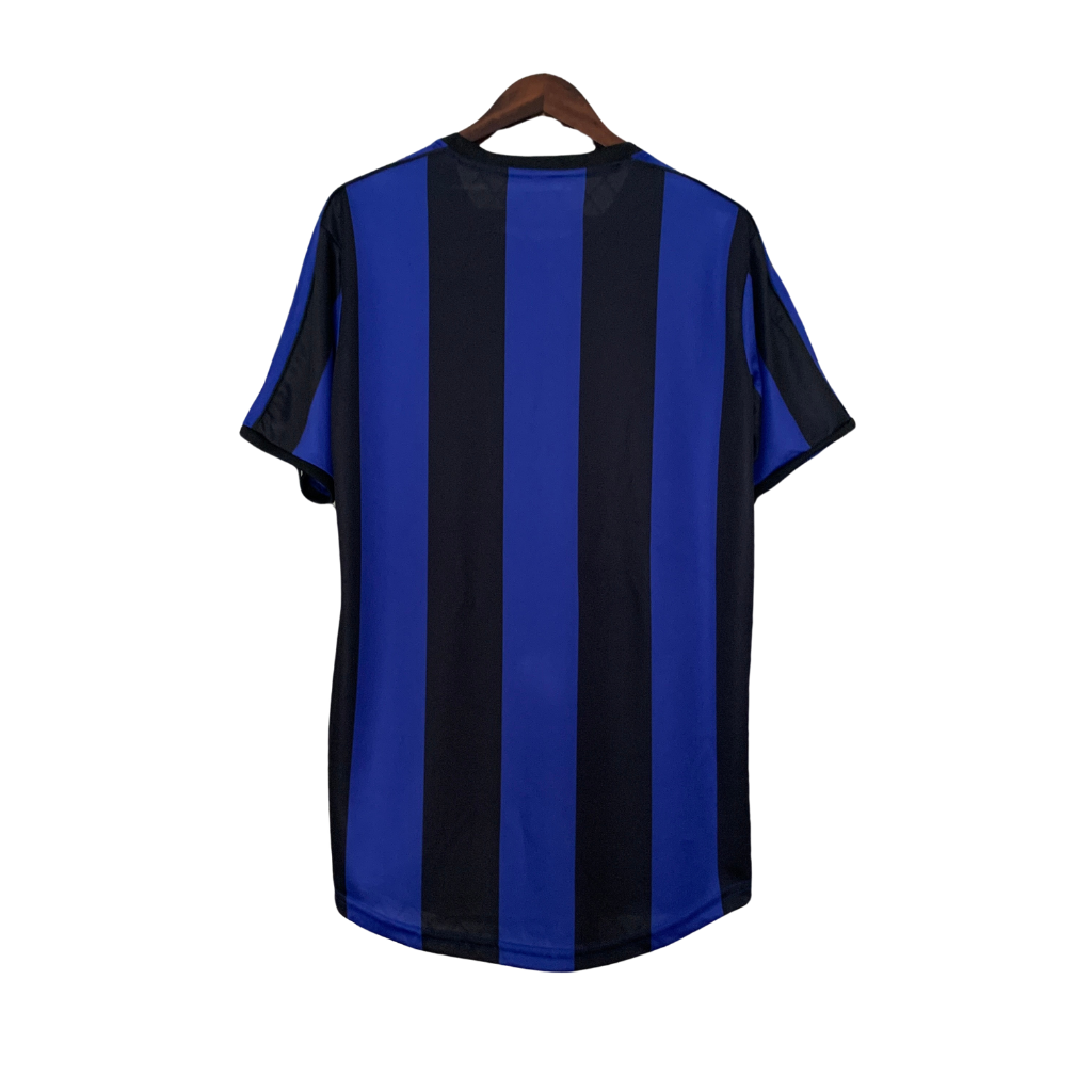 Camisa Inter de Milão I 1999/2000 - Retrô Nike - Azul e preta