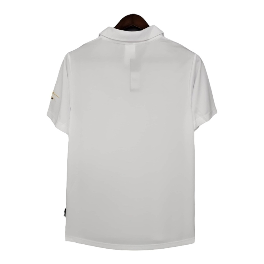 Camisa Real Madrid Champions League I 2002/2003 - Retrô Adidas - Branca