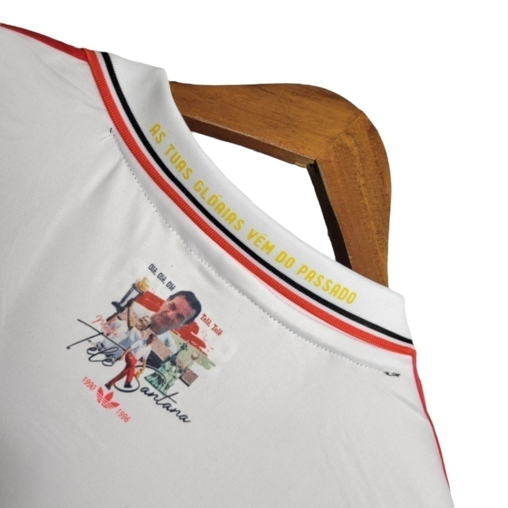 Camisa São Paulo Edição Memorial 1992 - Retrô Adidas - Preta e branca e vermelha