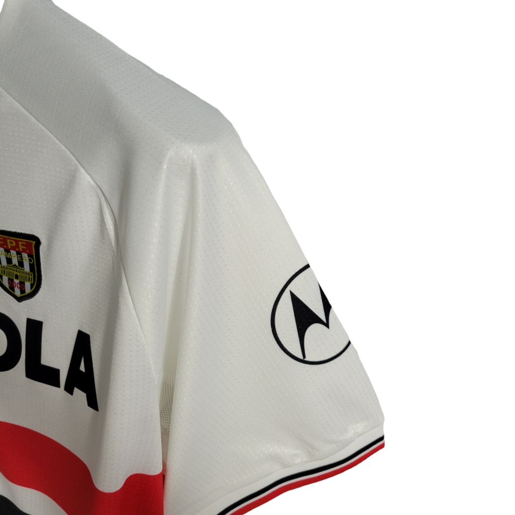 Camisa São Paulo I 2000 - Retrô Penalty - Branca com símbolo do Paulistão