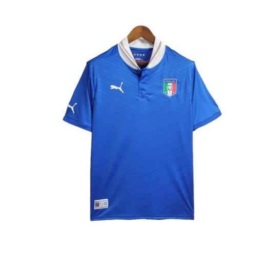 Camisa Seleção da Itália I 2012 - Retrô Puma - Azul