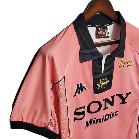 Camisa Juventus II 1997/1998 - Retrô Kappa - Rosa
