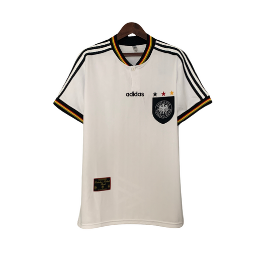 Camisa Seleção da Alemanha I 1996 - Retrô Adidas - Branca
