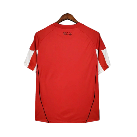 Camisa Bayern Munich 2010/2011 - Retrô Adidas - Vermelha e branca