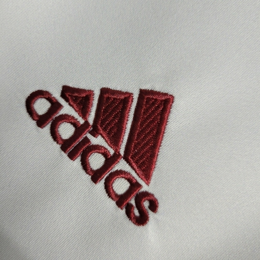 Camisa Fluminense III 2011/2012 - Retrô Adidas - Branca com detalhes em vinho