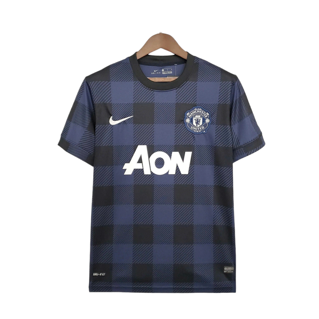 Camisa Manchester United 2013/2014 - Retrô Nike - Azul Marinho