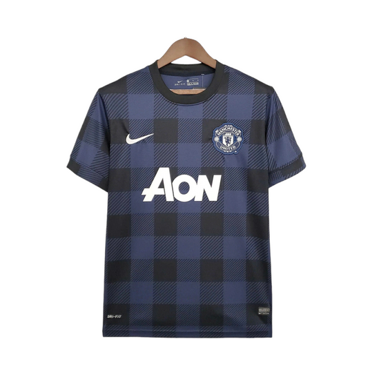 Camisa Manchester United 2013/2014 - Retrô Nike - Azul Marinho