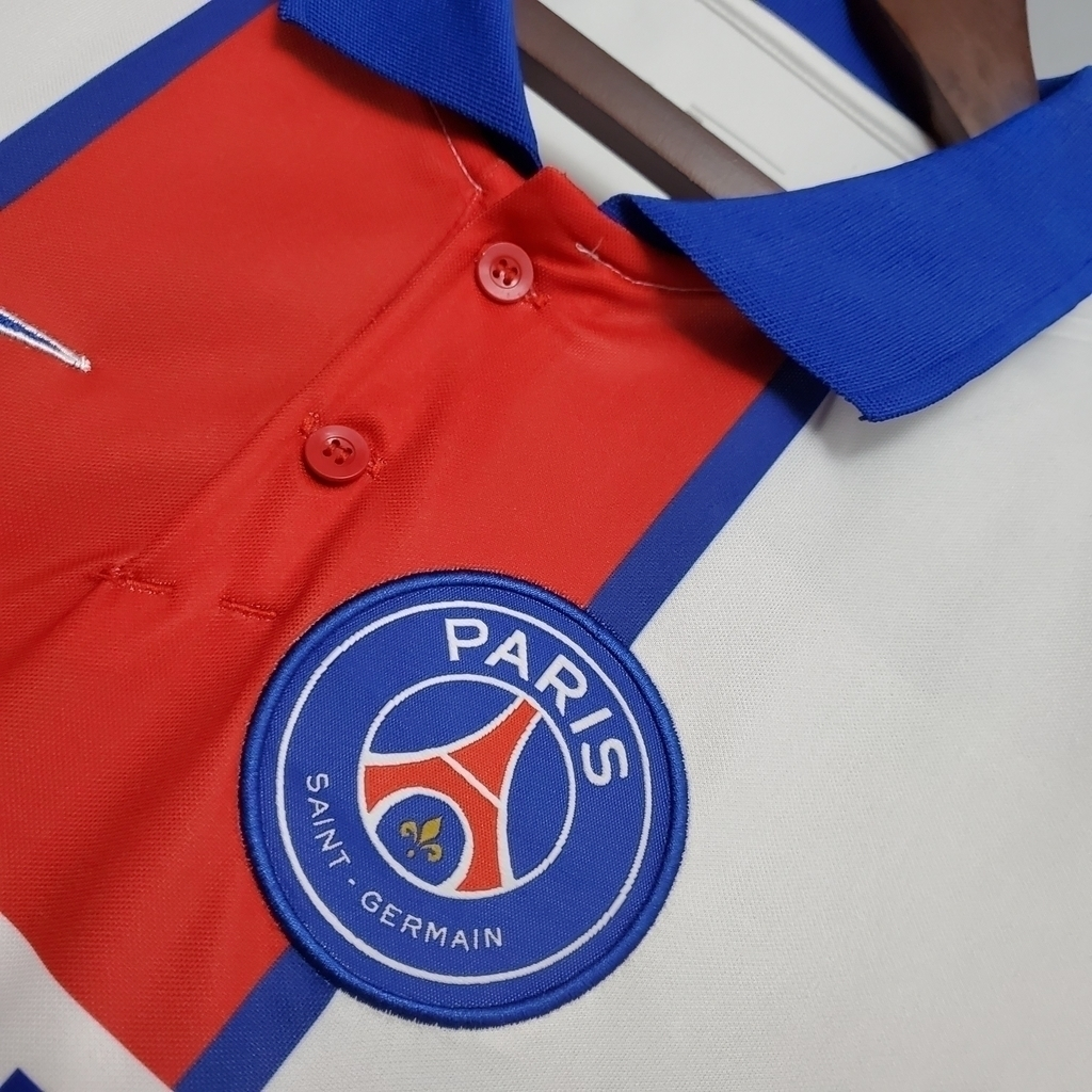 Camisa Paris Saint-Germain II 2020/2021 - Retrô Nike - Branca