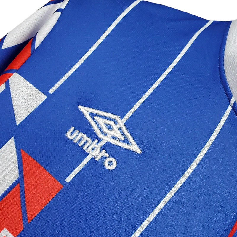 Camisa Ajax I 1990 - Retrô Umbro - Azul