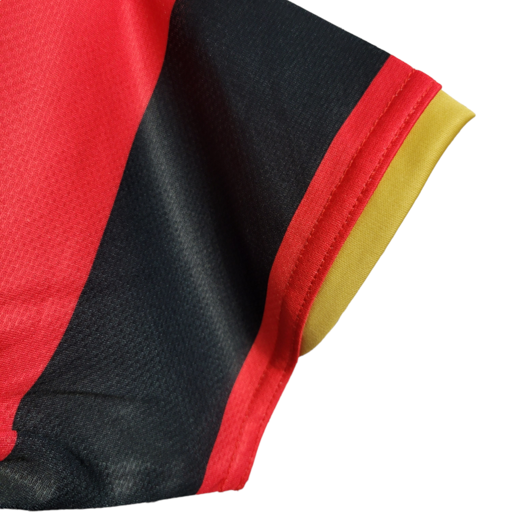 Camisa Flamengo I 2008/2009 - Retrô Nike - Vermelha com detalhes em Preto e amarelo