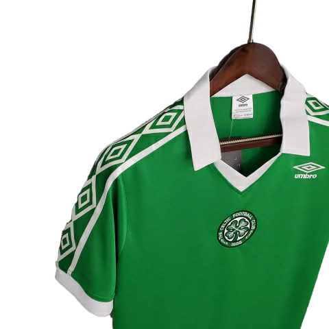 Camisa Celtic 1980 - Retrô Umbro - Verde