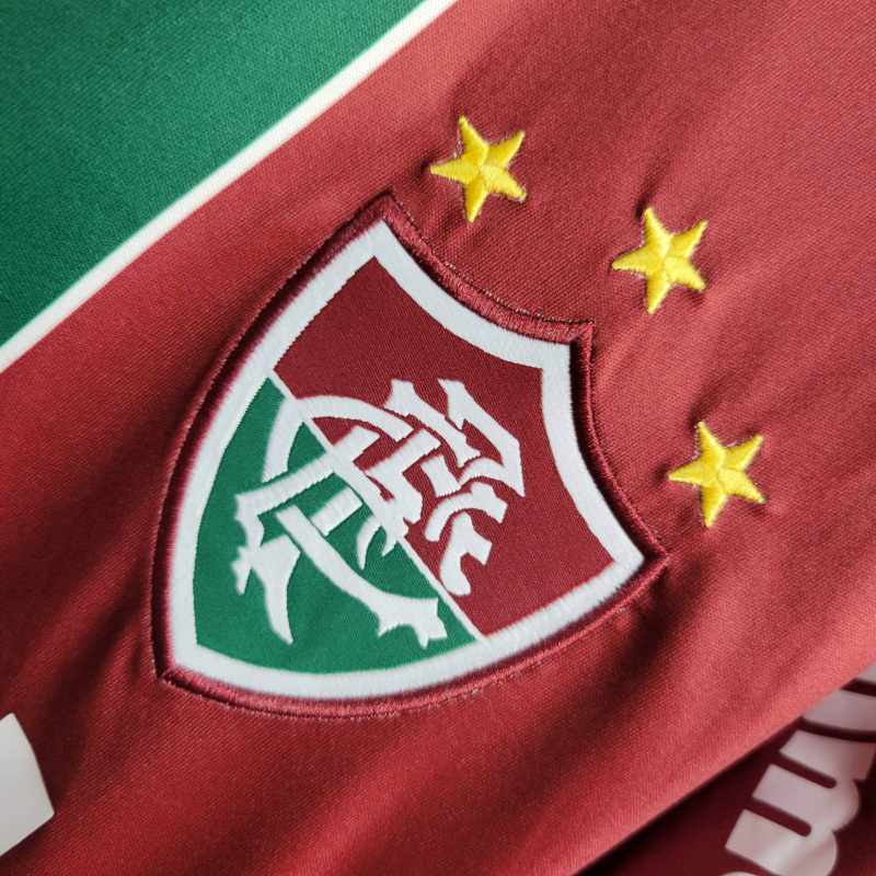 Camisa Fluminense I 2010 - Retrô Adidas - Vermelha com detalhes em branco