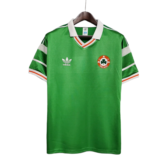 Camisa Seleção da Irlanda 1988 - Retrô Adidas - Verde
