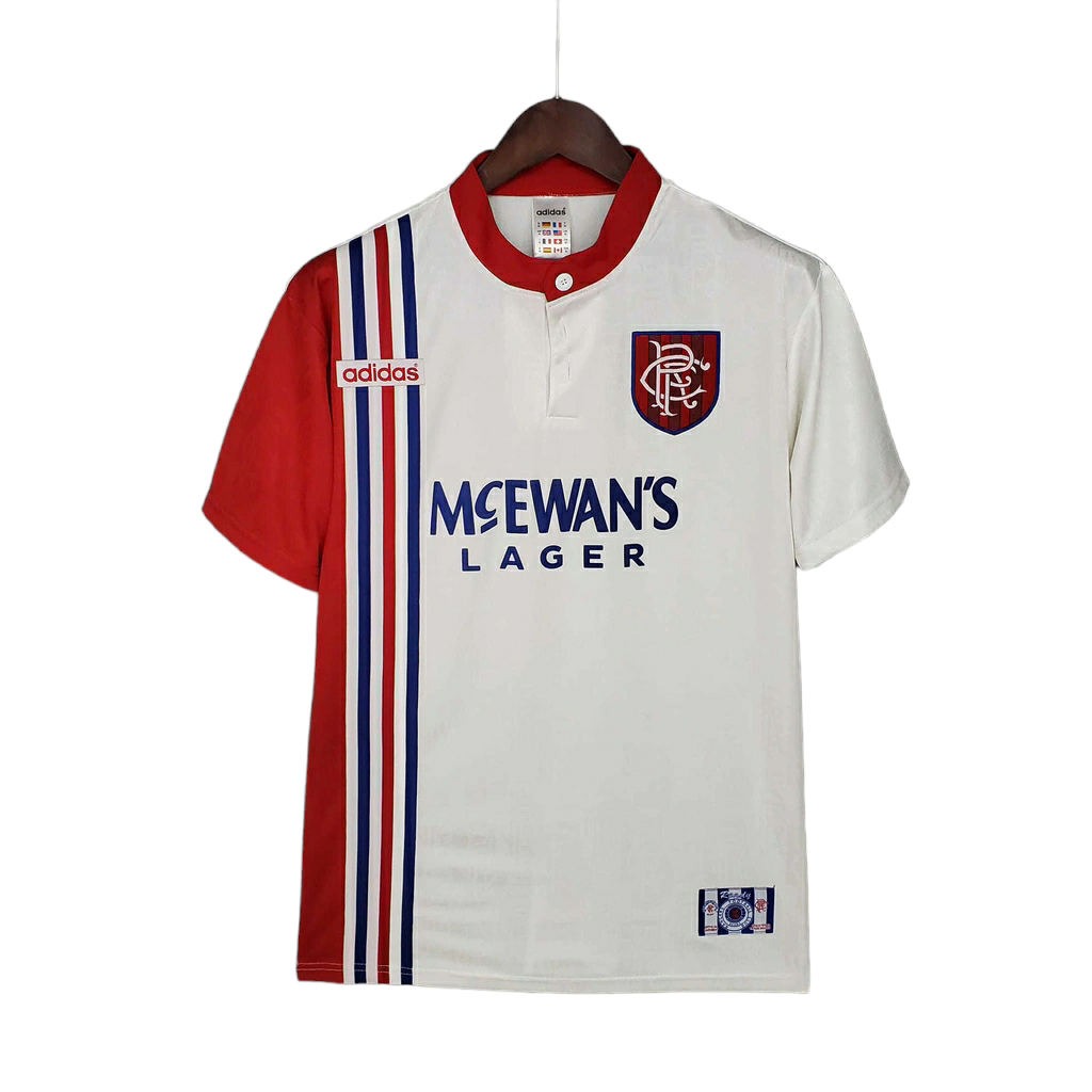 Camisa Rangers 1996/1997 - Retrô Adidas - Branca