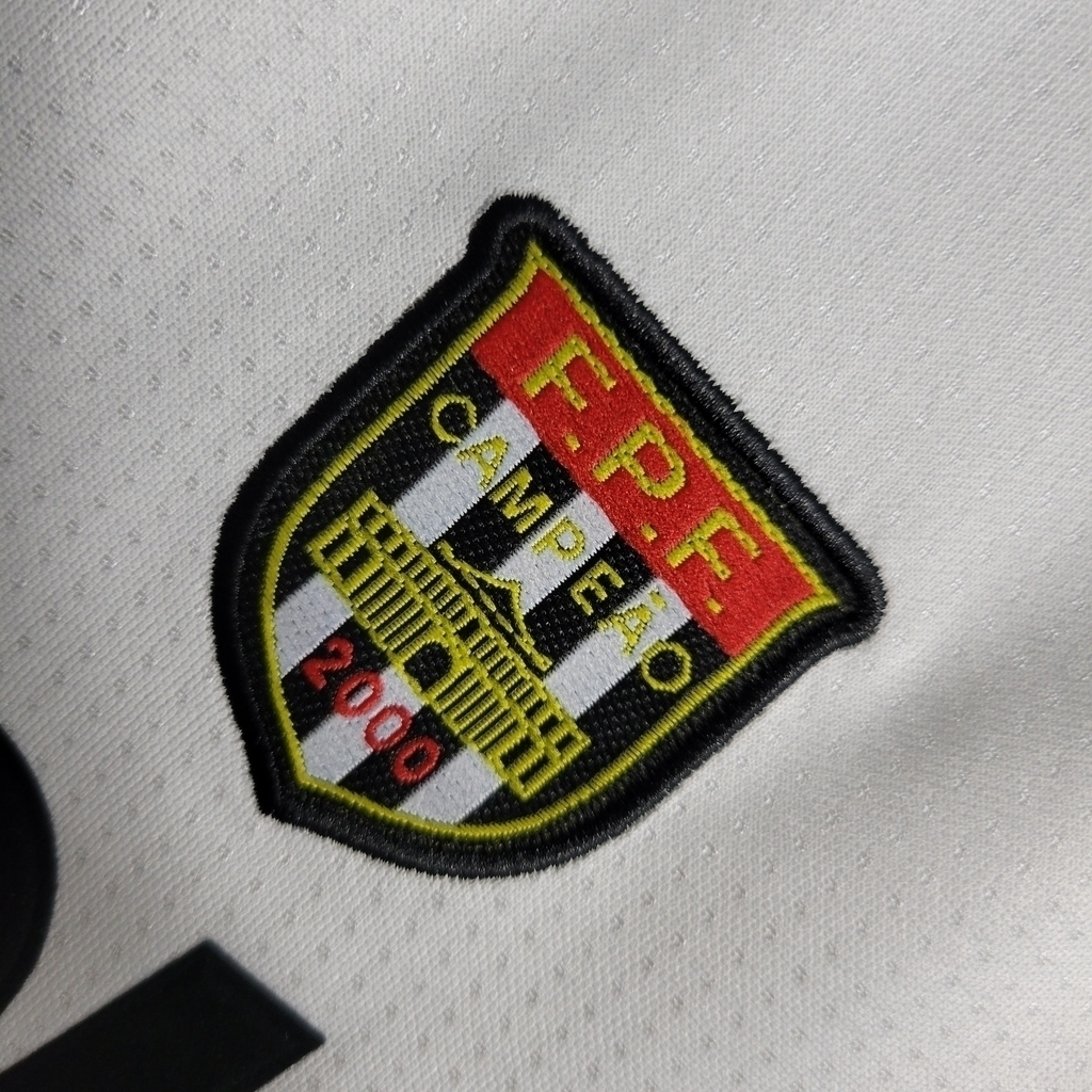 Camisa São Paulo I 2000 - Retrô Penalty - Branca com símbolo do Paulistão