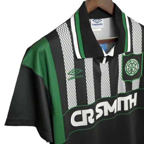 Camisa Celtic 1994/1996 - Retrô Umbro - Preta