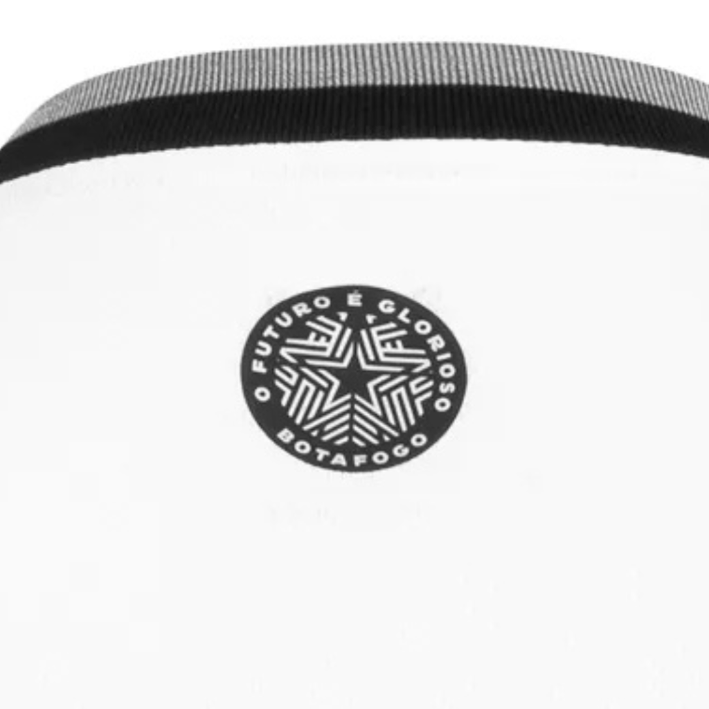Camisa Botafogo III 24/25 Edição da Final da Libertadores 2024 - Torcedor Reebok Masculina - Branca com detalhes em preto