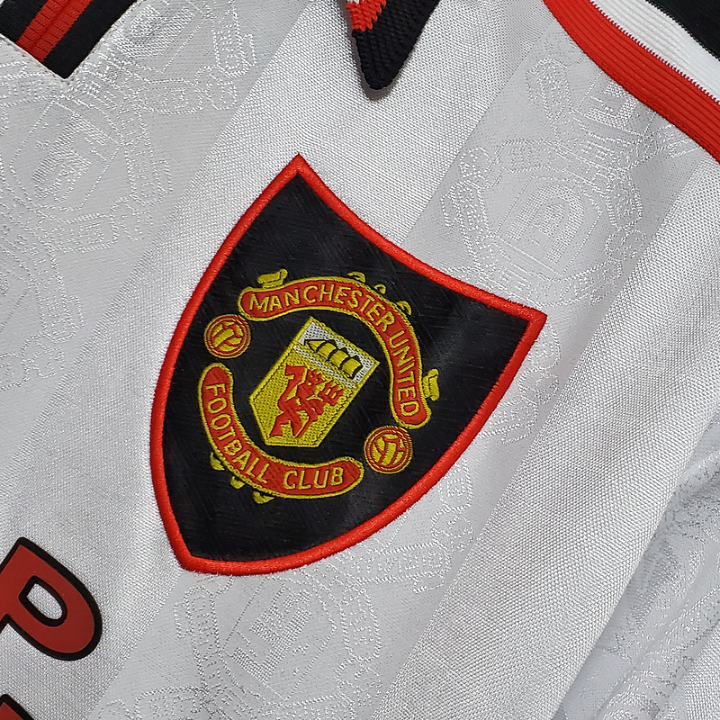 Camisa Manchester United 1997/1998 - Retrô Umbro - Branca