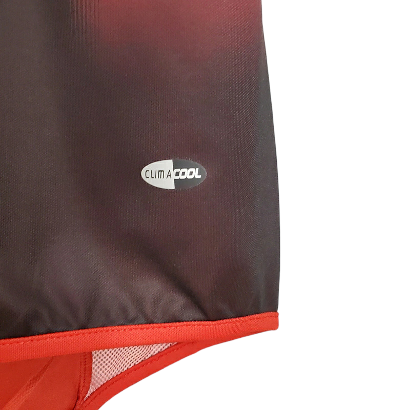 Camisa AC Milan 2004/2005 - Retrô Adidas - Vermelha e Preta
