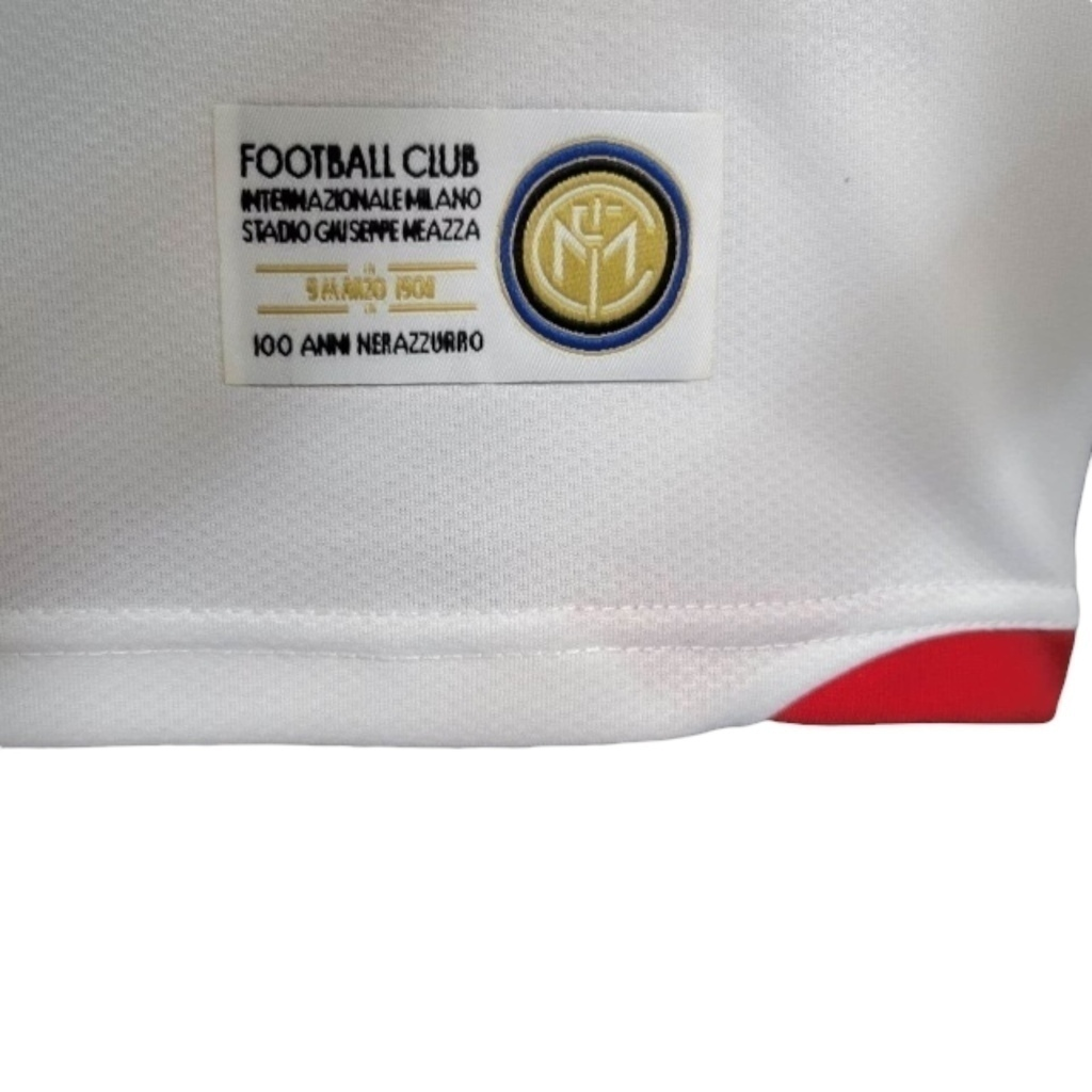 Camisa Inter de Milão II 2007/2008 - Retrô Nike - Branca