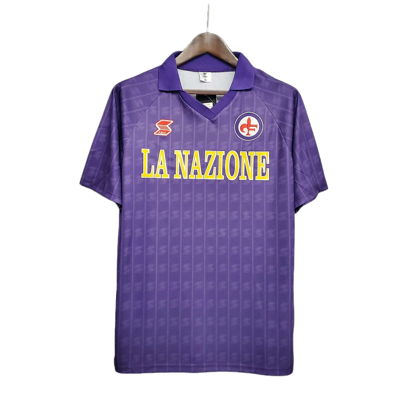 Camisa Fiorentina 1989/1990 - Retrô ABM - Roxa