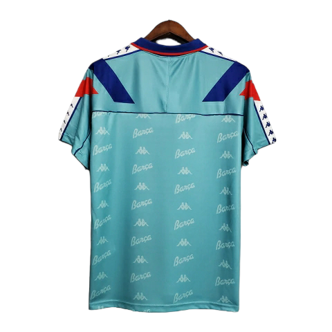 Camisa Barcelona 1992/1995 - Retrô Kappa - Azul