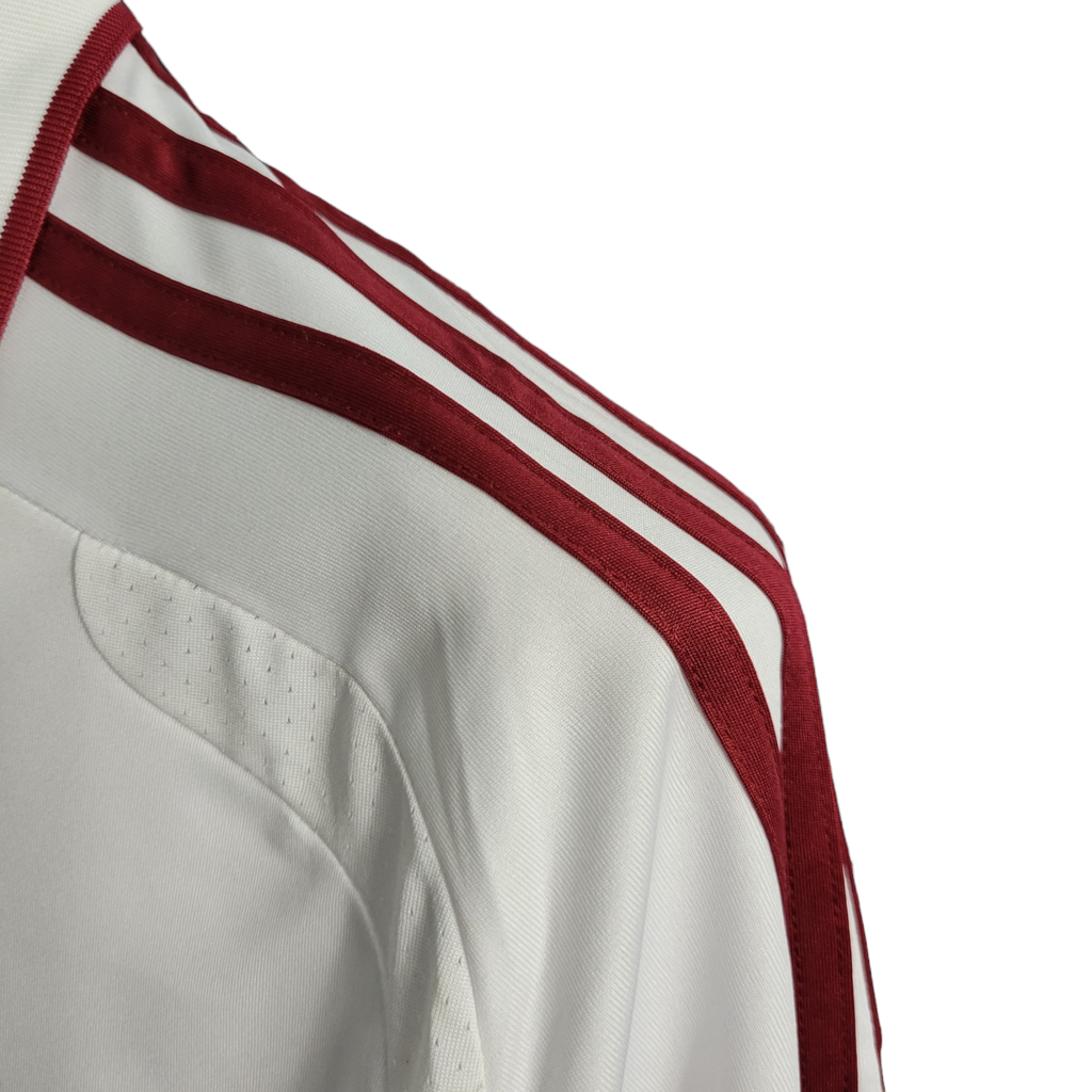 Camisa Fluminense III 2011/2012 - Retrô Adidas - Branca com detalhes em vinho