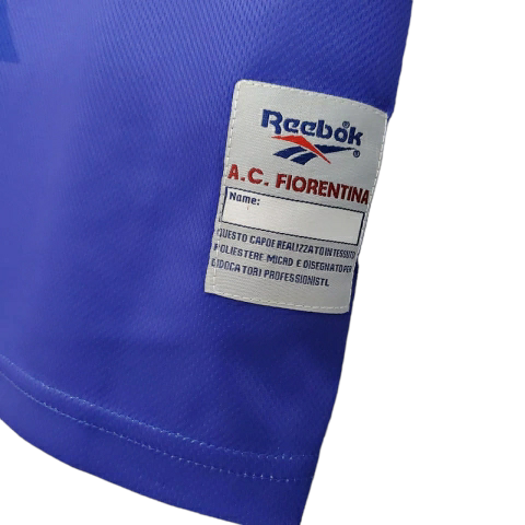 Camisa Fiorentina 1995/1996 - Retrô Reebok - Azul