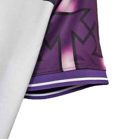 Camisa Fiorentina 1992/1993 - Retrô Lotto - Branca e Roxa