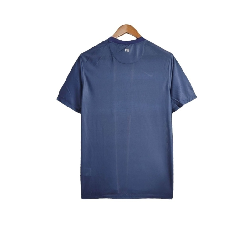 Camisa Paris Saint-Germain I 2012/2013 - Retrô Nike - Azul com detalhes em vermelho e branco