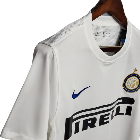 Camisa Inter de Milão II 2010/2011 - Retrô Nike - Branca
