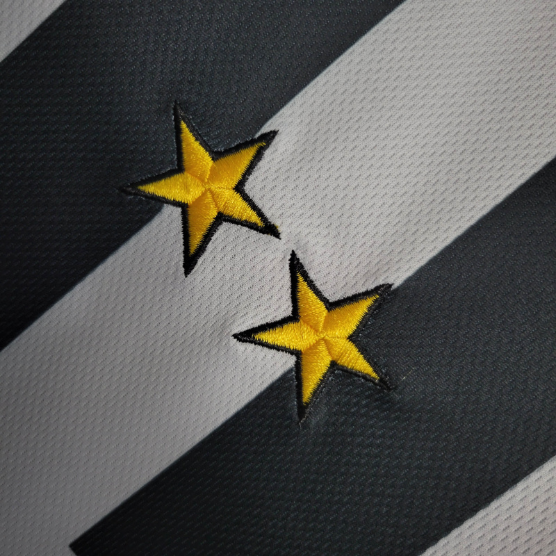 Camisa Juventus I 1995/1997 - Retrô Kappa - Branca e preta