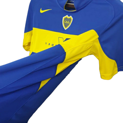 Camisa Boca Juniors 2005 - Retrô Nike - Azul e Amarela