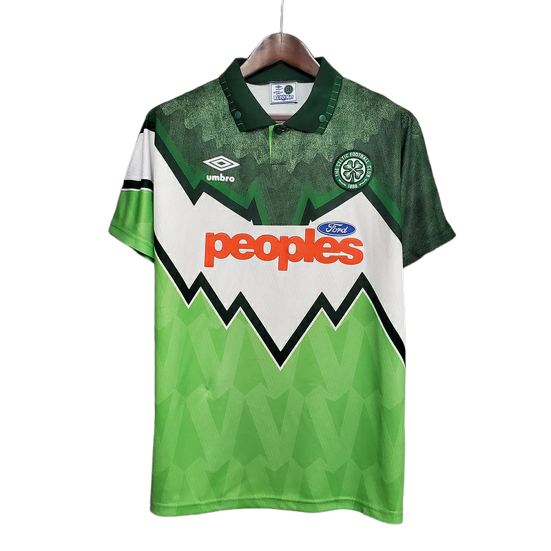Camisa Celtic 1991/1992 - Retrô Umbro - Verde