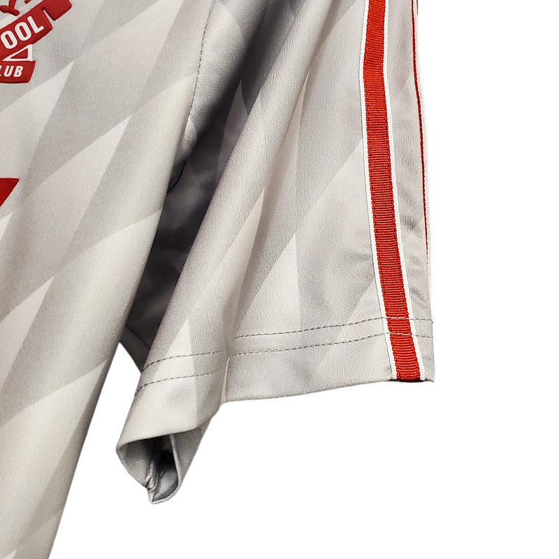 Camisa Liverpool 1989/1991 - Retrô Adidas - Cinza