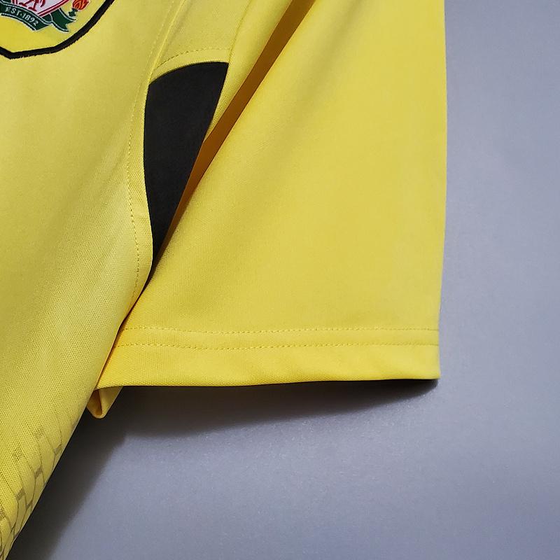 Camisa Liverpool 2004/2005 - Retrô Reebok - Amarela