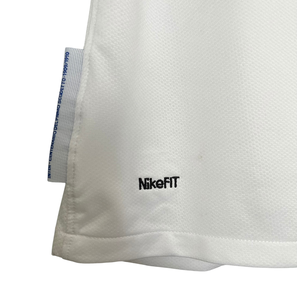 Camisa Inter de Milão II 2009/2010 - Retrô Nike - Branca