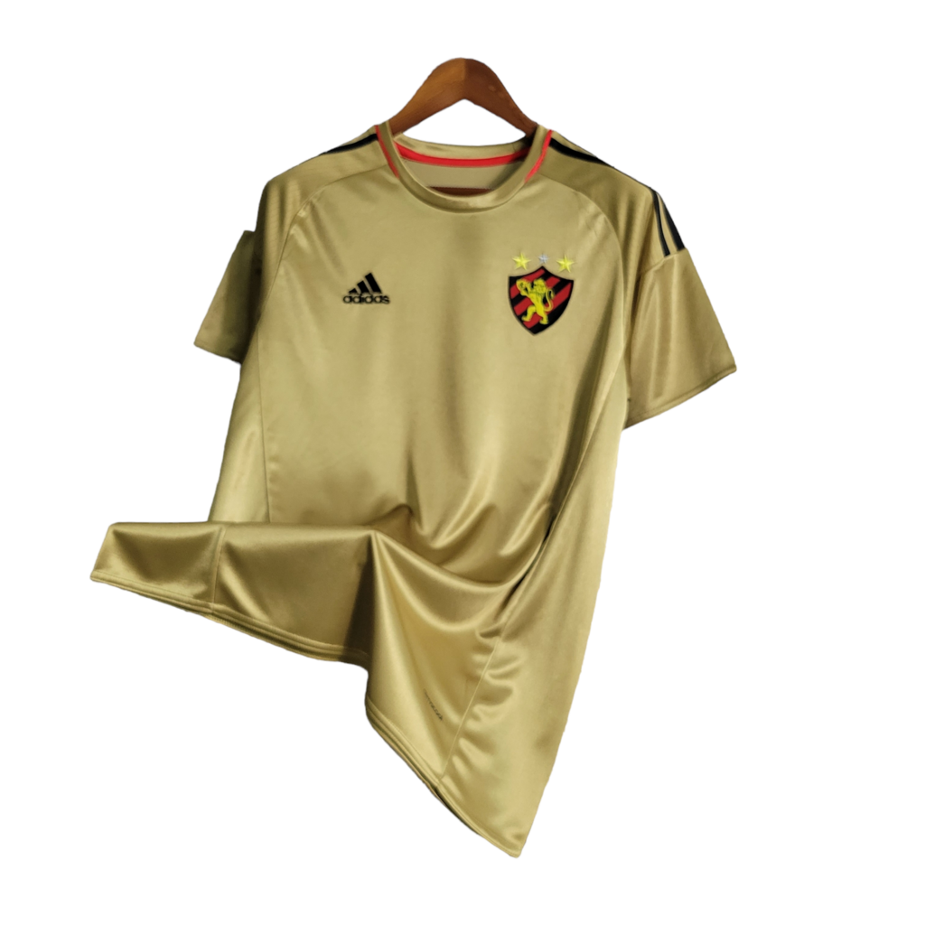 Camisa Sport Recife III 2016/2017 - Retrô Adidas - Dourada e preta