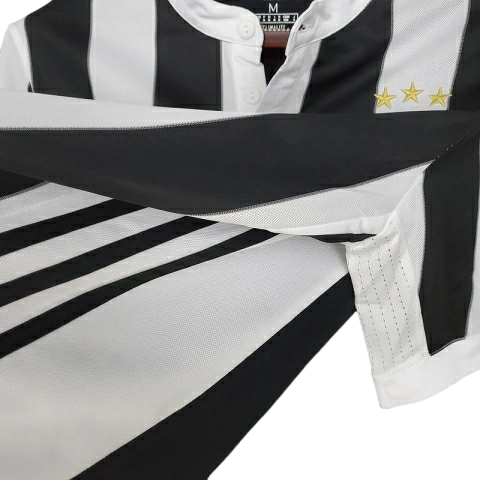 Camisa Juventus 2017/2018 - Retrô Adidas - Preta e Branca