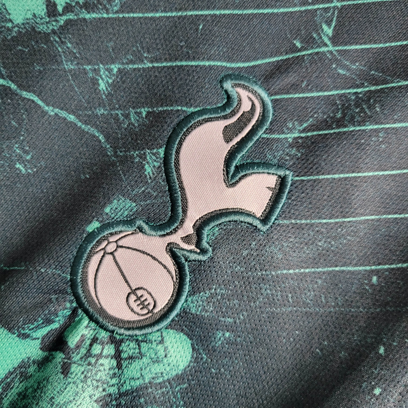 Camisa Tottenham II 2018/2019 - Retrô Nike - Verde com detalhes em verde claro