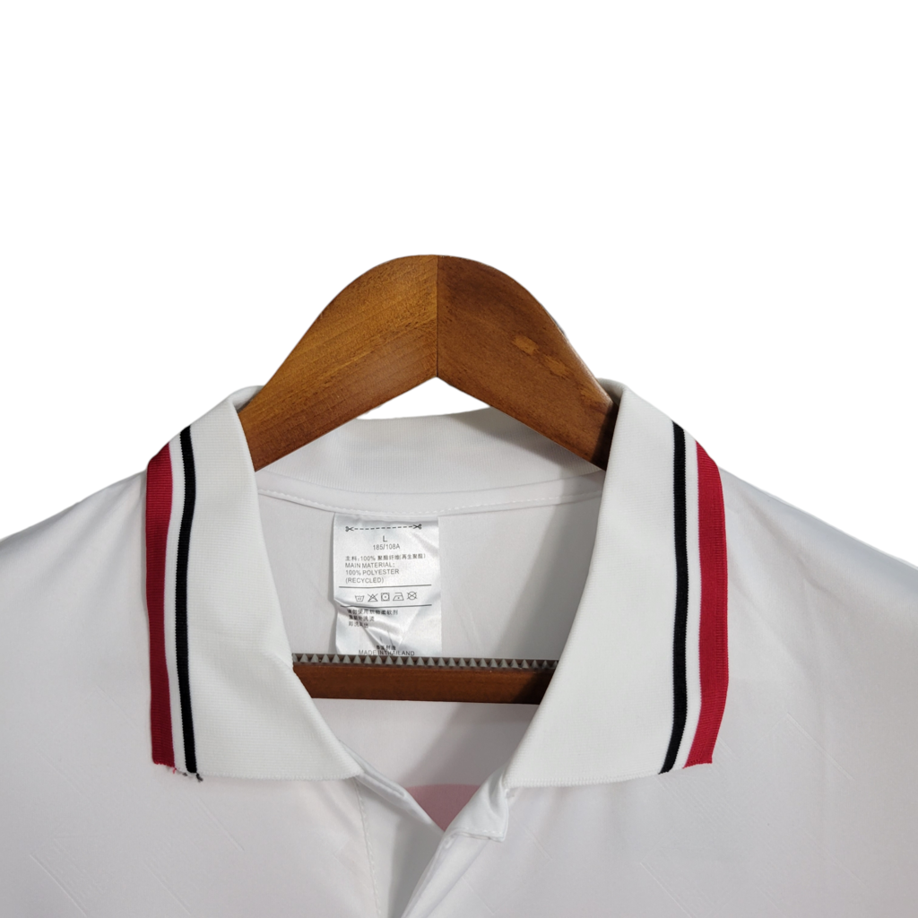 Camisa São Paulo I 1993/1994 - Retrô Penalty - Branca com detalhes em vermelho e preto