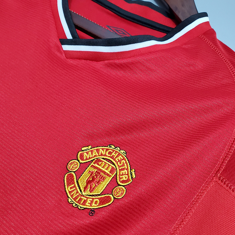 Camisa Manchester United 2000/2001 - Retrô Umbro - Vermelha