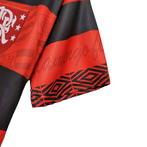 Camisa Flamengo I 1995 - Retrô Umbro - Vermelha e Preta