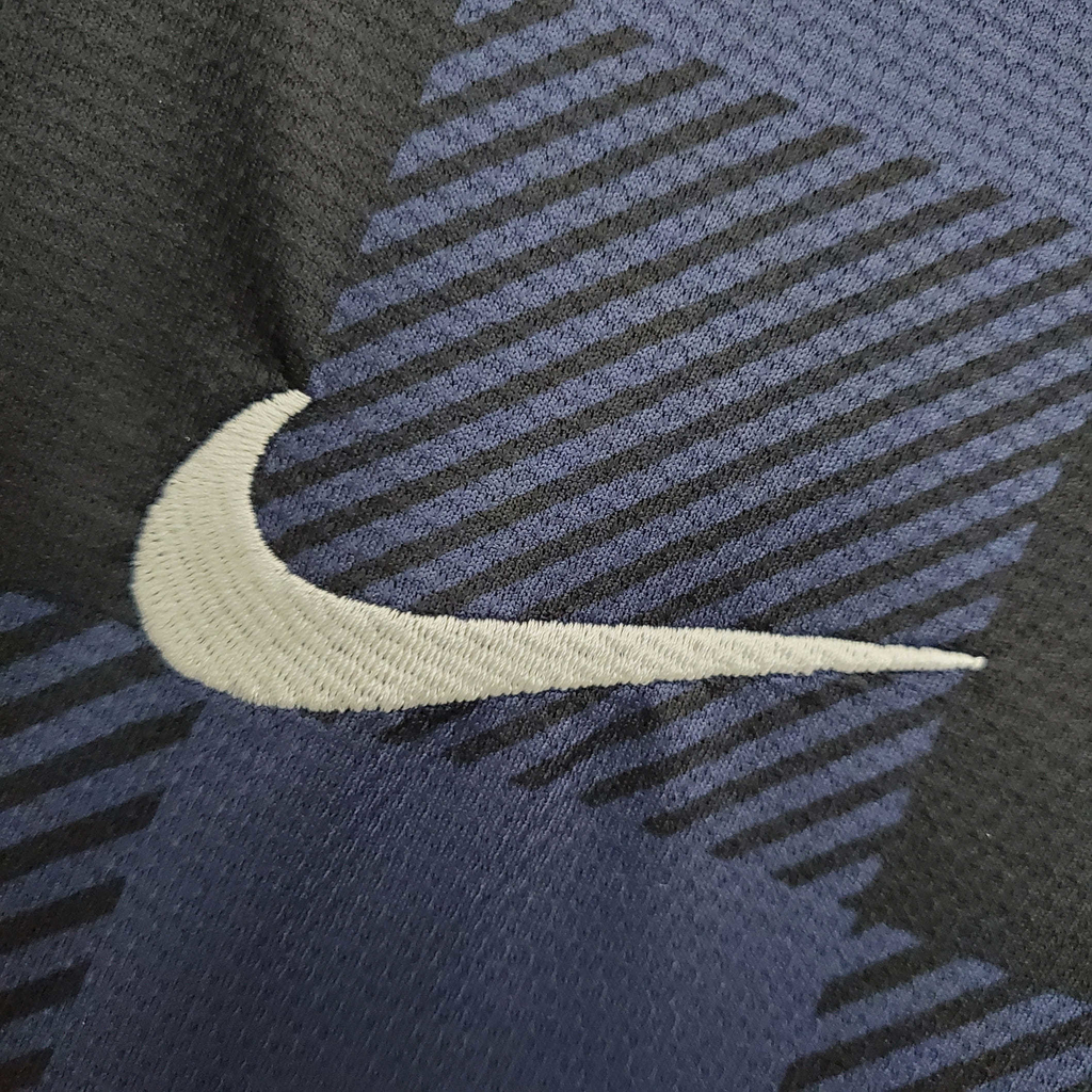 Camisa Manchester United 2013/2014 - Retrô Nike - Azul Marinho